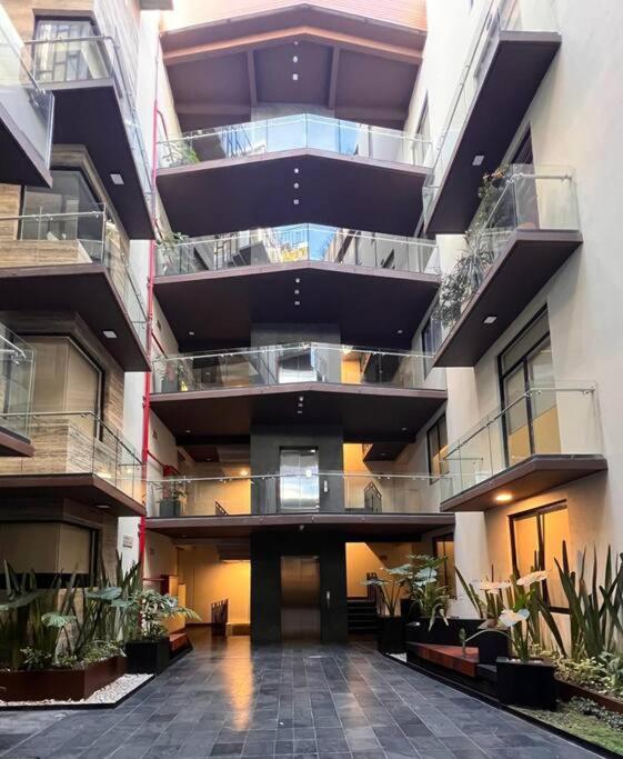 メキシコシティDepartamento Nuevo En El Corazon De La Condesaアパートメント エクステリア 写真
