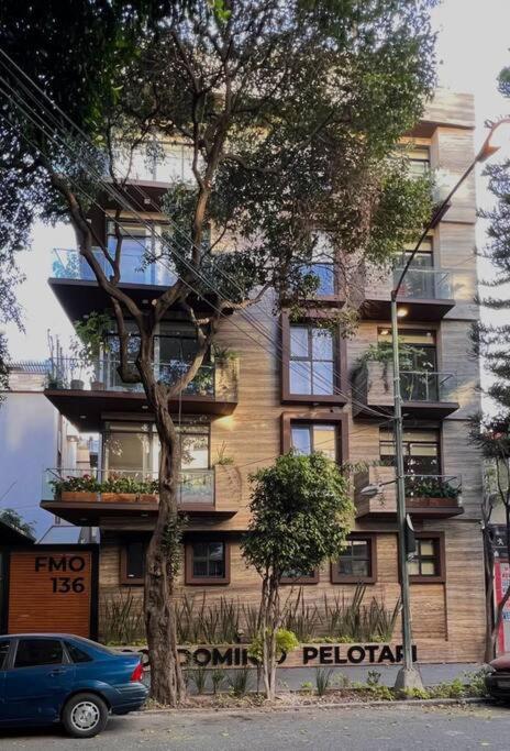 メキシコシティDepartamento Nuevo En El Corazon De La Condesaアパートメント エクステリア 写真